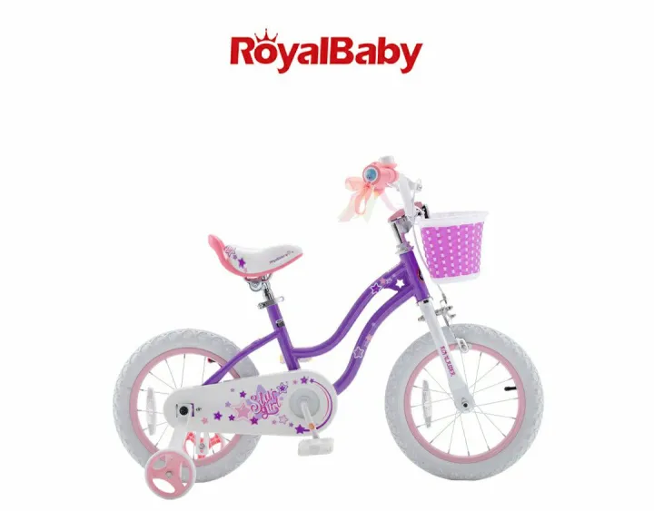 Star Girl 16″ Bicycle 6 to 8 years kids Royal Baby, Cycle for girls